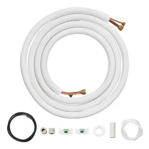 Koperen leidingenset 4,9 m
